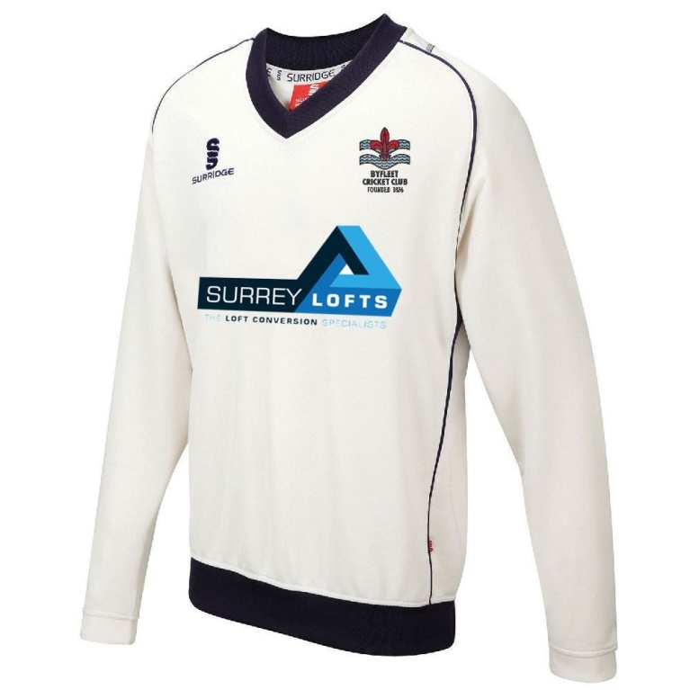 Byfleet CC Senior Long Sleeve Sweater