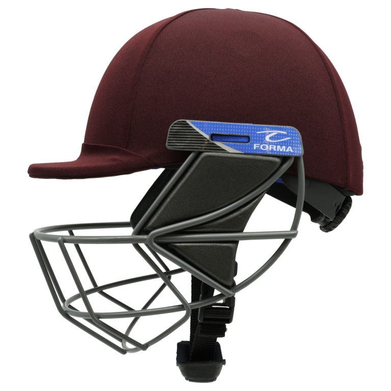 Forma Cricket Helmet - Pro Axis- Steel Grill - Maroon