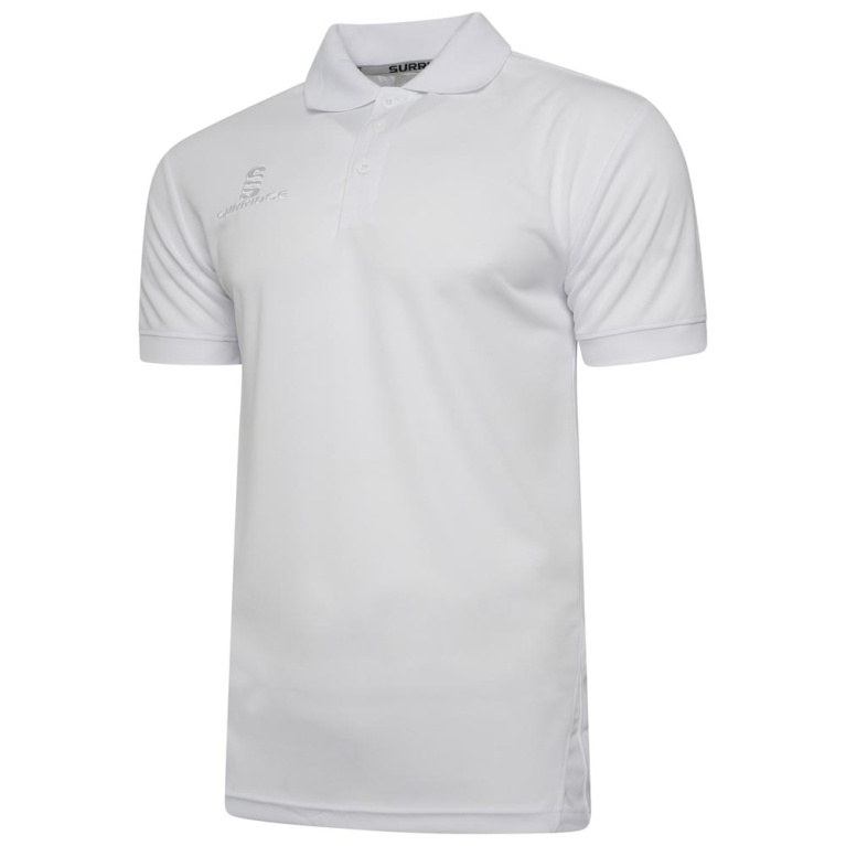 Youth's Blade Polo Shirt : White